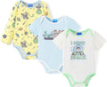 Disney Baby Viscose Made from Bamboo 3-Pack Bodysuits Set Newborn to Infant by Disney