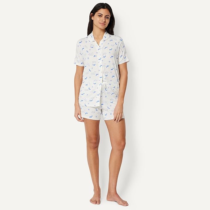 Amazon Essentials x Sofia Grainge Mommy and Me Short Sleeve Pajama Set - Image 5