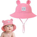 Baby Bucket hat Cute Infant Bear Sun Hat Summer Girls Boys Cap | Bear Cute by AZJ