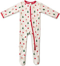 Bamboo Little Soft Baby Footie Pajamas, Baby Clothes, Newborn Sleepers, 95% Viscose and 5% Spandex, 0-24 Months
