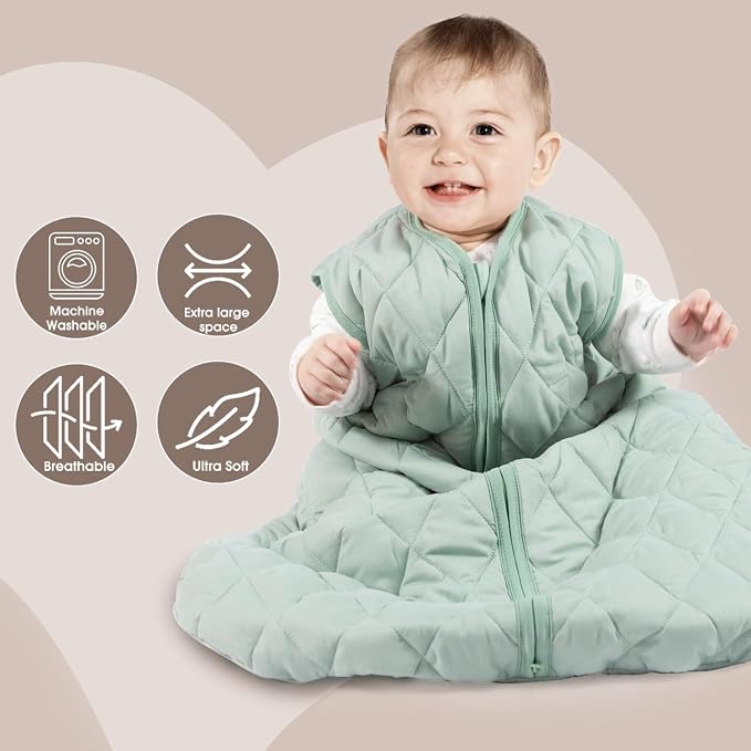 BSTOPPT Baby Sleep Sack TOG 2.5 Winter Baby Wearable Blanket, Infant Sleeping - Image 3