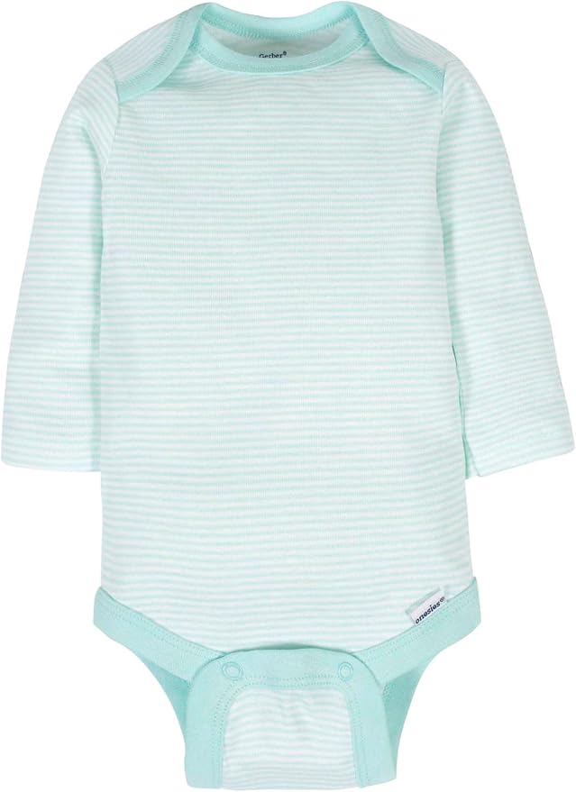 Gerber Baby 6 Pack Long-sleeve Onesies Bodysuit - Image 3