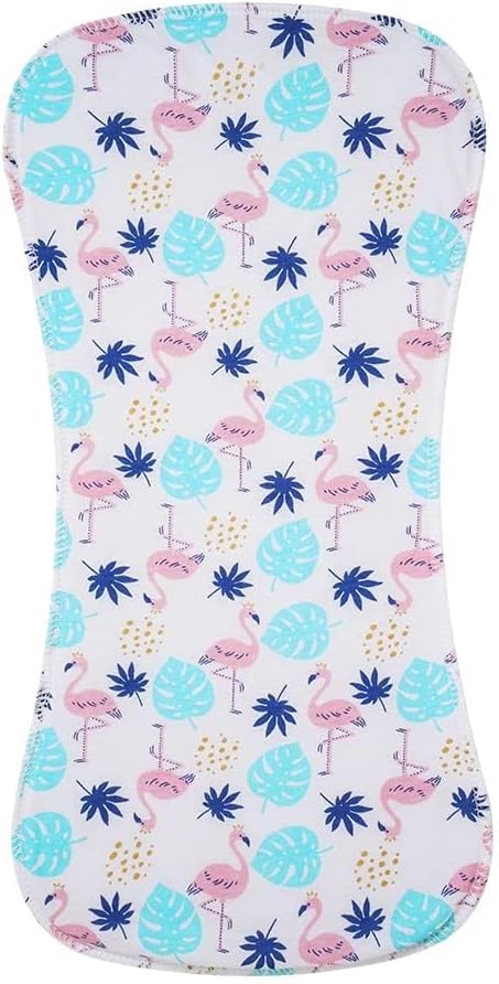 6 Pack Cotton Baby Burp Cloths Extra Absorbent Soft - Image 7
