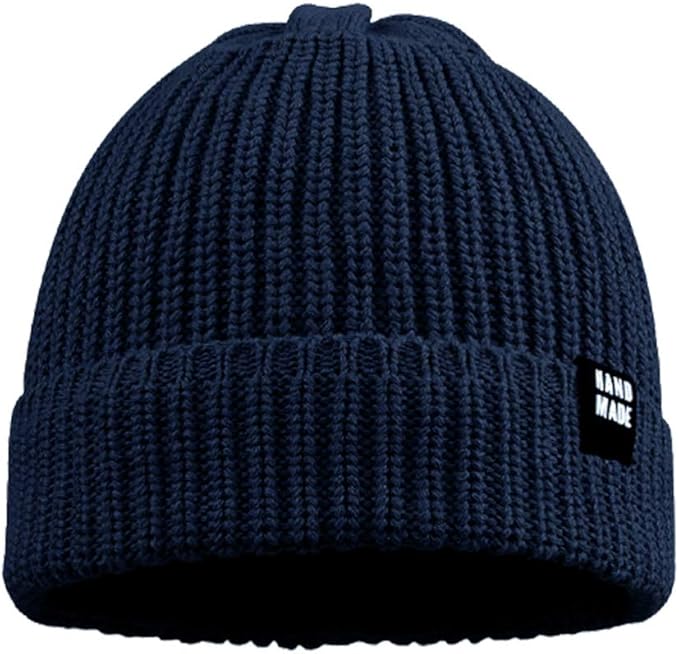JANGANNSA Simple Knitted Baby Beanie Hip-Hop Boys Winter Hat Toddler Kids Bonnet for Girls 0-5Y