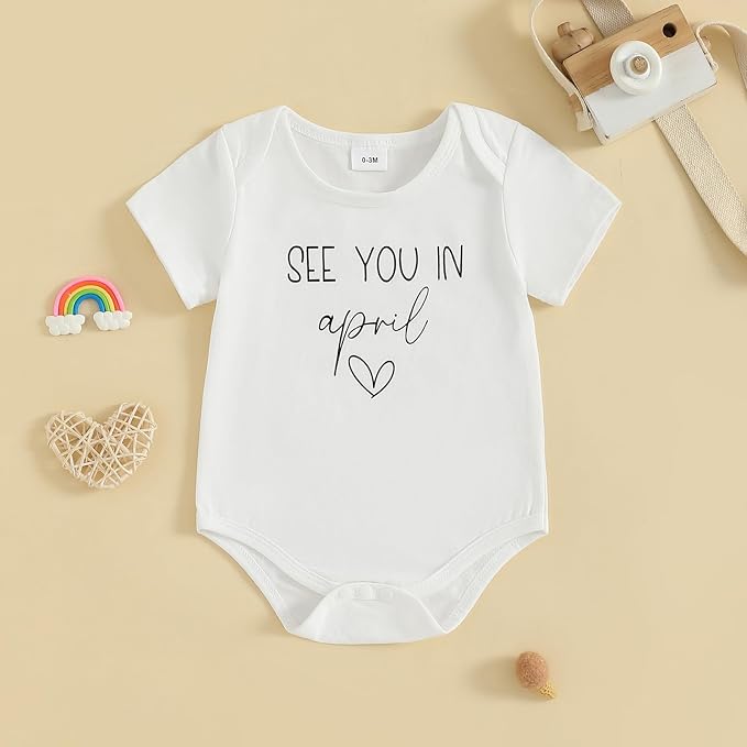 woshilaocai Baby Announcement Bodysuit Pregnancy Reveal - Image 2