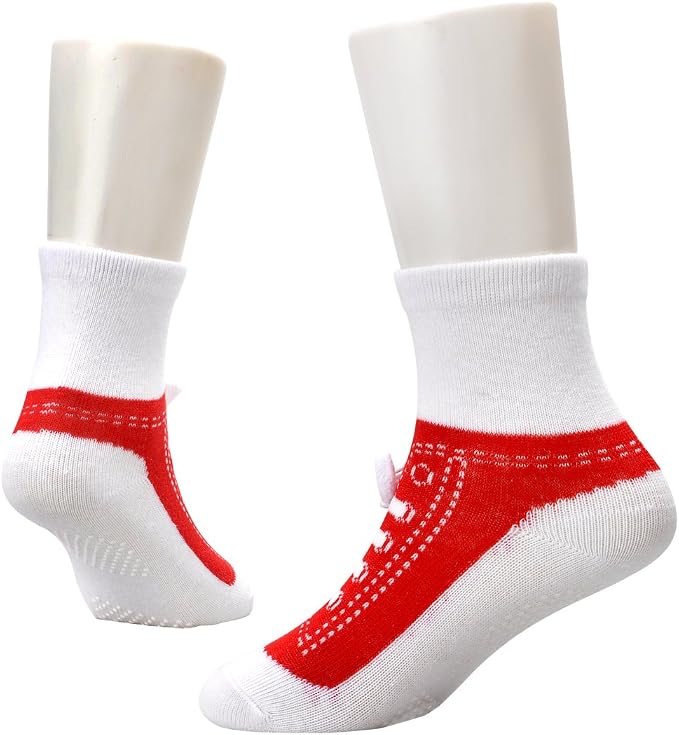 EPEIUS Unisex Baby Girls Boys Non-Slip Socks - Image 4