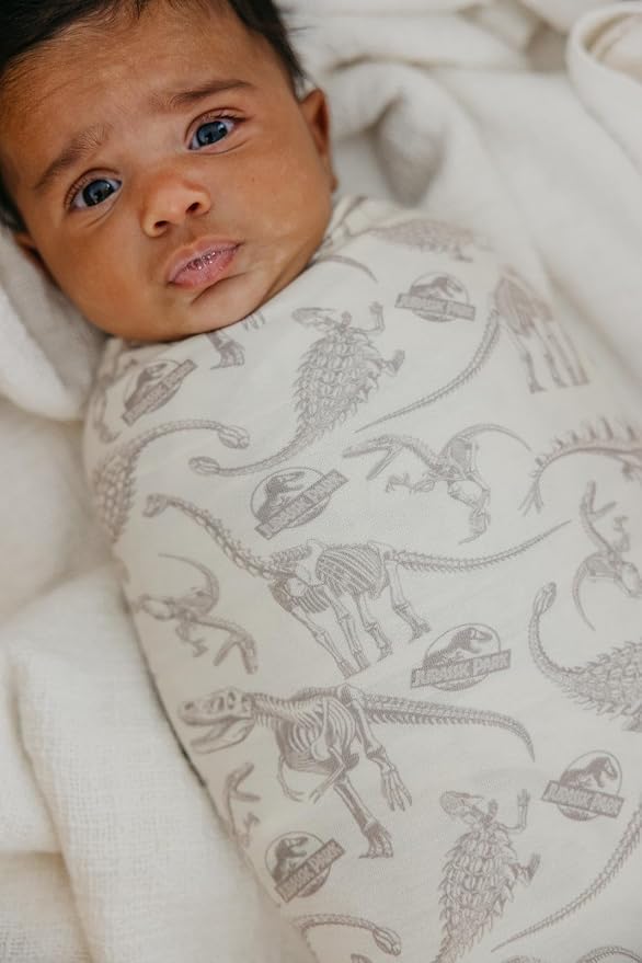 Copper Pearl Swaddle Blankets for Newborns | Soft Stretchy Receiving Blankets - Image 4