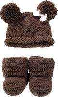 Knit Crochet Baby Booties Newborn Socks Handmade Shoes Deep by zefen