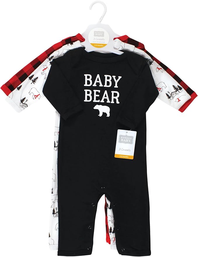 Hudson Baby unisex-child Cotton Coveralls - Image 2