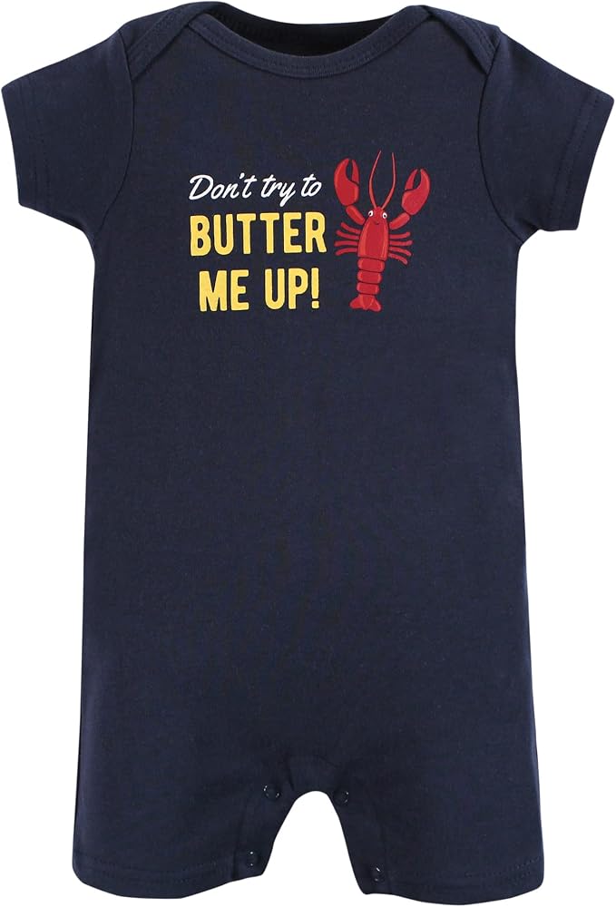Hudson Baby Unisex Cotton Rompers - Image 3
