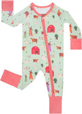 GUISBY Baby Footless Pajamas, Rayon of Bamboo, NB-2T | Rayon of bamboo softness by GUISBY