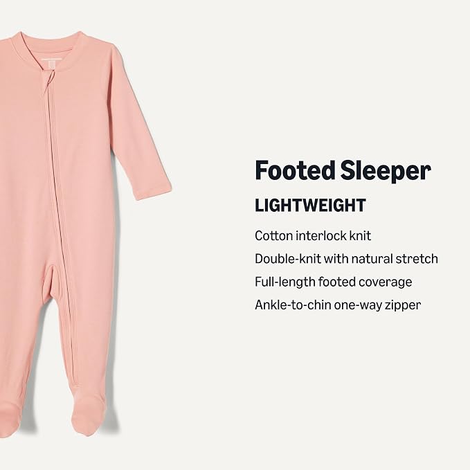 Amazon Essentials Unisex Babies' Footed Sleep and Play - Image 2