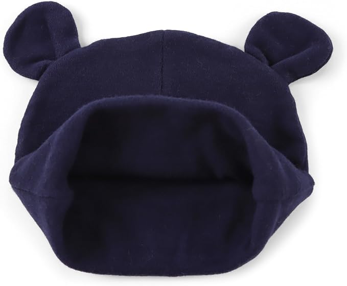 Pesaat Newborn Hospital Hat 0-12Months Preemie Boys Girls Beanie Solid Infant - Image 3