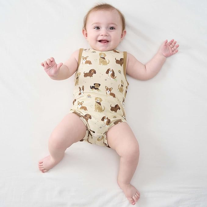 pureborn Baby Girls Boys Bodysuit Super Soft Cotton Romper 0-24 Months | - Image 3