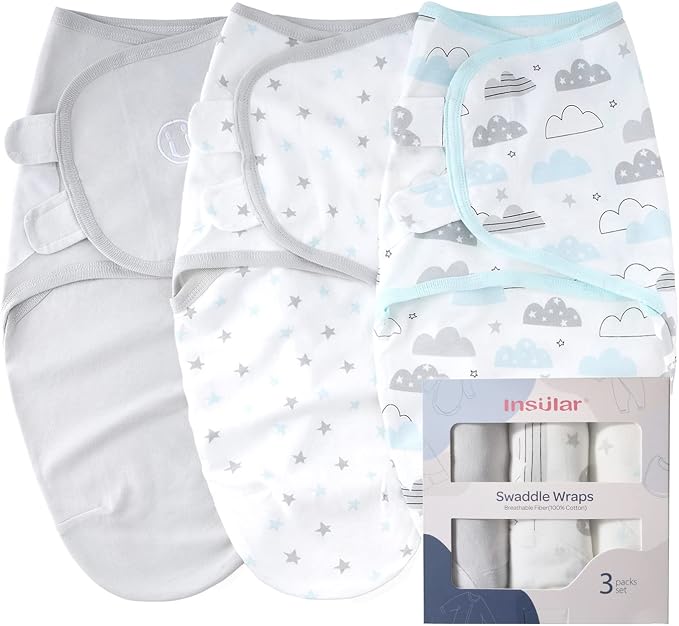 insular Baby Swaddle Wrap, Swaddle Blanket by insular