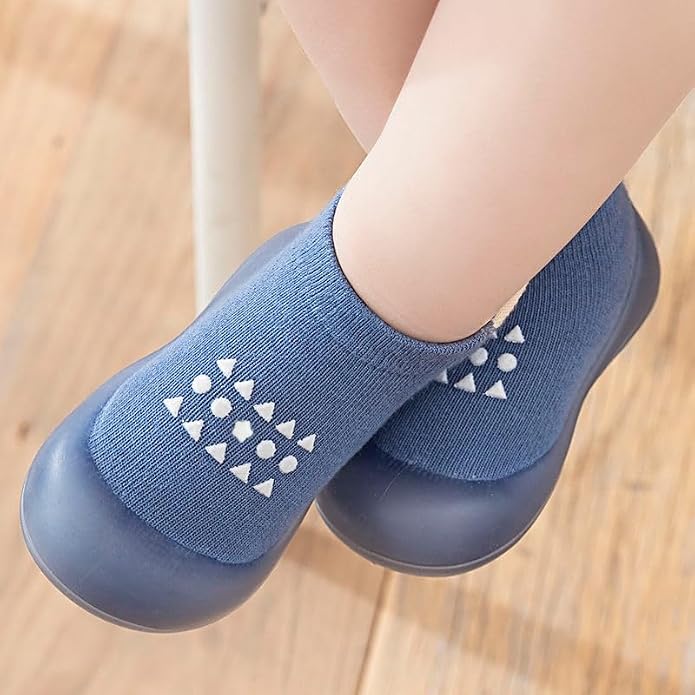 Baby Non Slip Socks Shoes Toddler Girls Boys First Walking Shoes Infant Indoor - Image 3