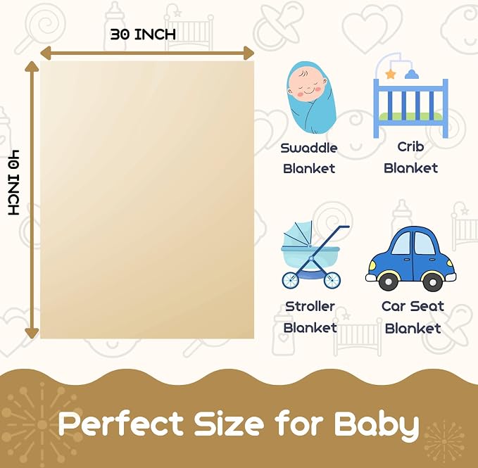 Yurhap Leopard Print Baby Blanket Fleece Baby Blankets - Image 8