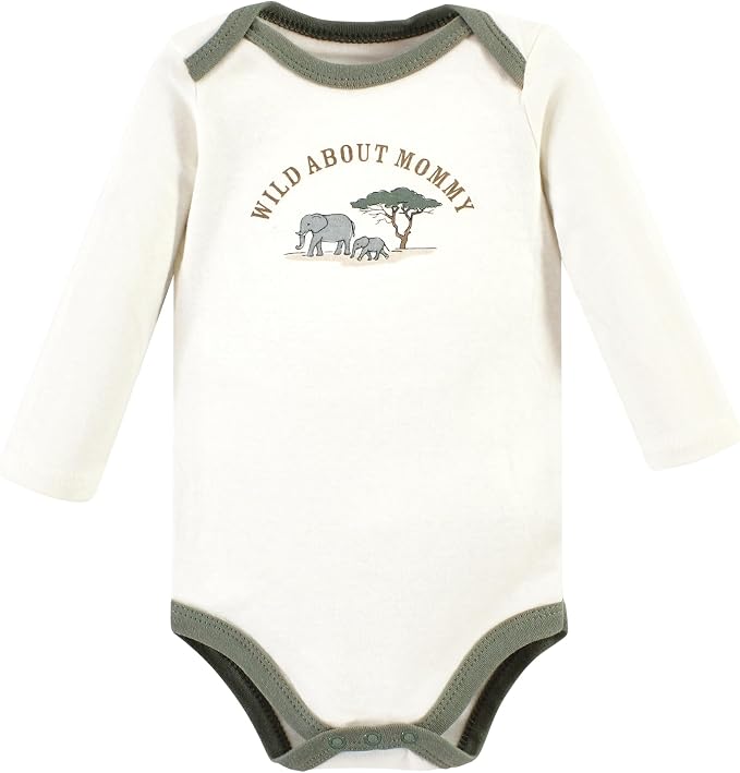 Hudson Baby Unisex Baby Cotton Bodysuits - Image 5