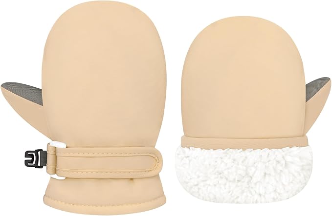 Olreco Baby Toddler Mittens Waterproof Infant Baby Winter Mittens Toddler Snow by Olreco