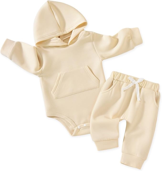 Aalizzwell Infant Baby Winter Hoodie Outfit by Aalizzwell