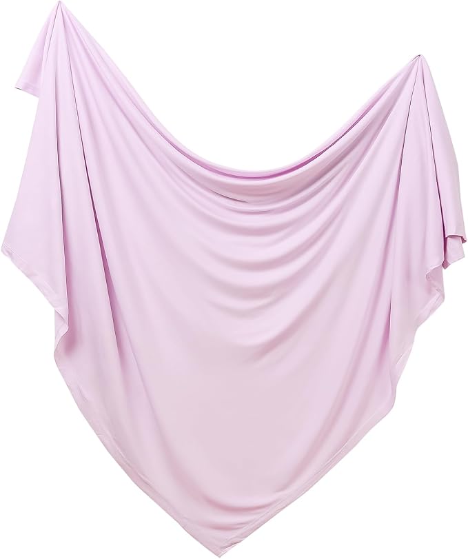 PurComfy Supersoft Swaddle Blanket, Premium Bamboo Viscose, Lightweight & by PurComfy