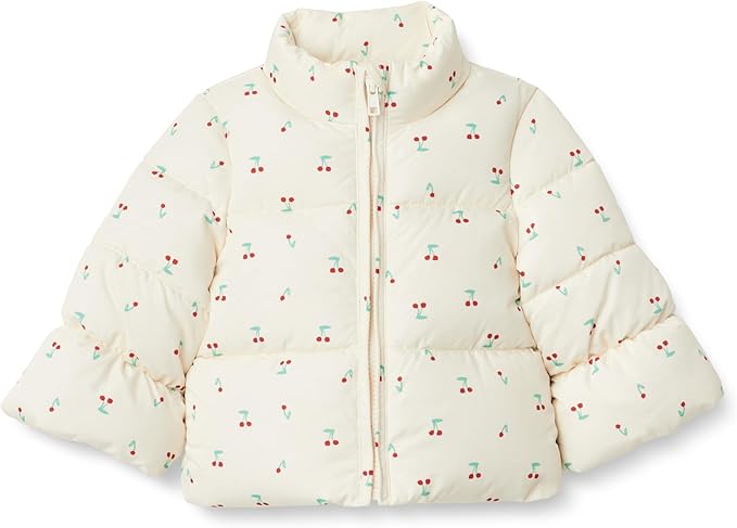 Amazon Essentials x Sofia Grainge Toddler and Baby Girls' Taffeta Puffer Jacket by AmazonEssentials