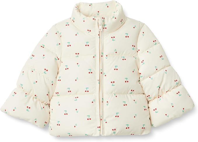 Amazon Essentials x Sofia Grainge Toddler and Baby Girls' Taffeta Puffer Jacket by AmazonEssentials