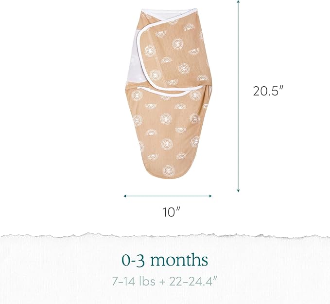 aden + anais Essentials Easy Swaddle Wrap Quick Change - Image 3