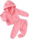 Happy Town Baby Clothes for Girls Boys Clothes Solid Color Zipper Hoodie and by HappyTown