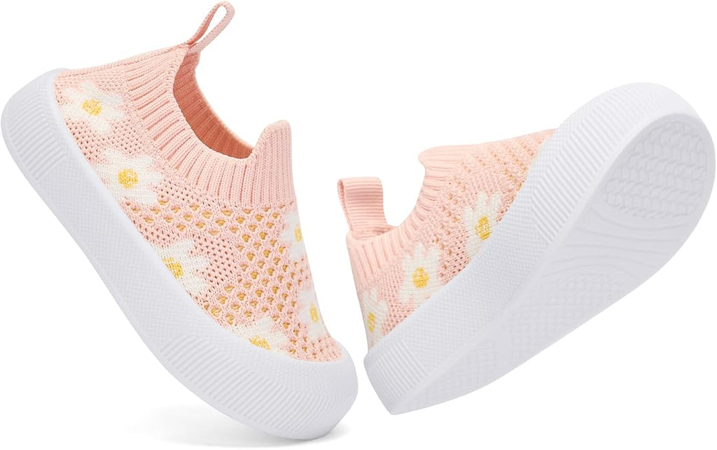 BACSAC Baby Toddler Unisex Infant Shoes Boys Girls Beige Mesh Breathable - Image 5