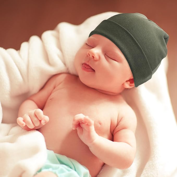 DRESHOW BQUBO 6 Pack Baby Beanie Hats - Image 5