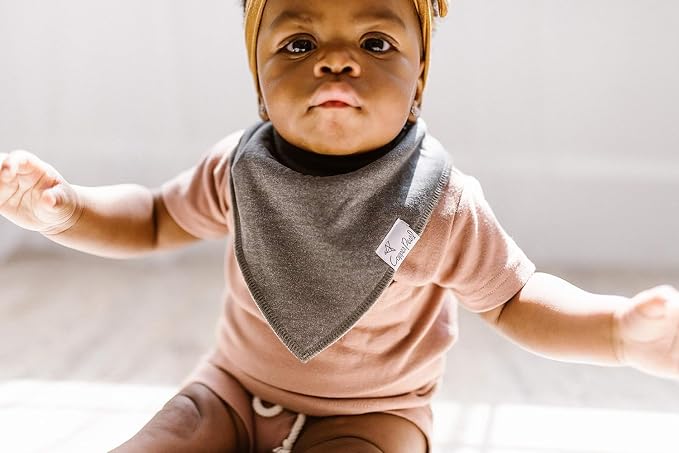 Copper Pearl Baby Bibs 4 Pack & 6 Pack, Bandana Drool Bibs - Image 2