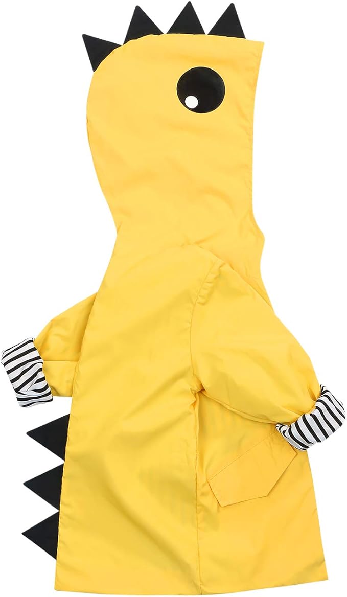 YOUNGER TREE Toddler Baby Boy Girl Duck Raincoat Cute Cartoon Hoodie Zipper by YOUNGERTREE