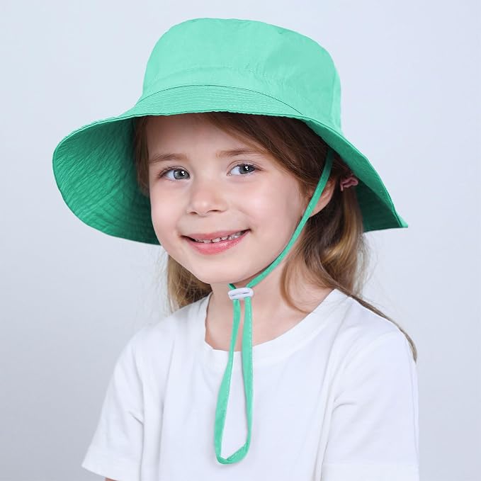 Komorebi Toddler Sun Hat UPF 50+ Kids Beach Bucket Hats Boys Girls 0-8Y | Cute - Image 5