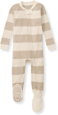 Burt's Bees Baby Boys Organic Cotton, Snug Fit Footed Sleeper Pajamas | by BurtsBeesBaby