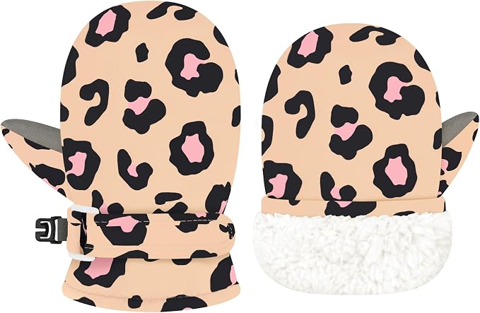 Olreco Baby Toddler Mittens Waterproof Infant Baby Winter Mittens Toddler Snow by Olreco