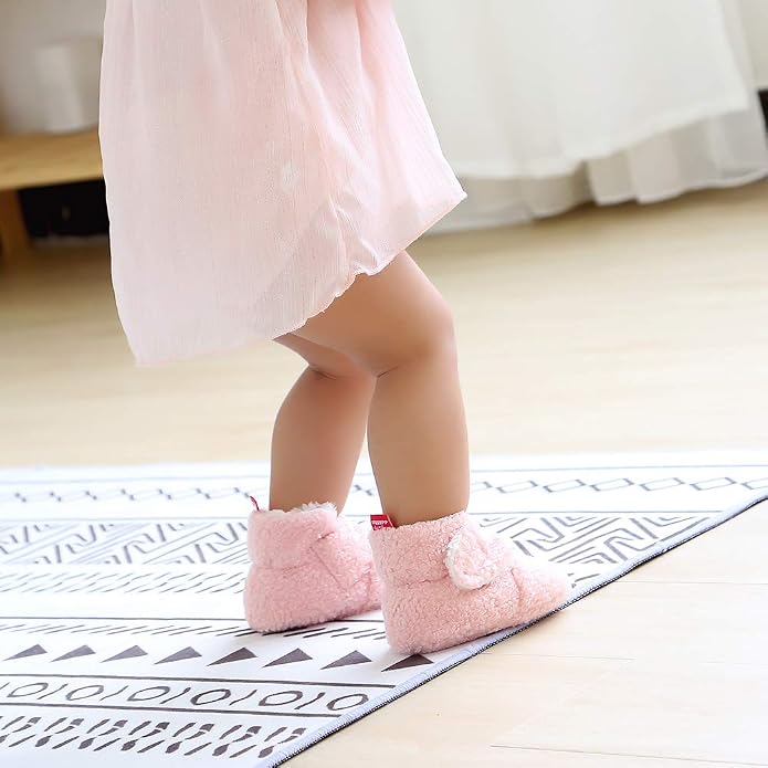 Ohwawadi Infant Baby Slippers Girls Boys Booties Warm Baby Socks Shoes Newborn - Image 5