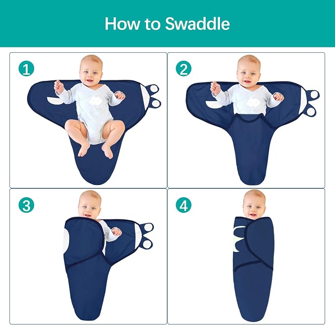 Biloban Baby Swaddles 0-3 Months - Image 6