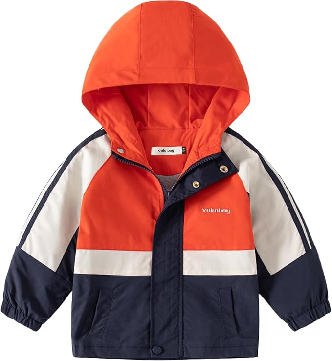 Volunboy Toddler Boys Spring Windbreaker Lightweight Jacket | baby boy by Volunboy