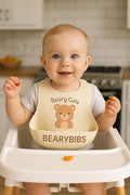 Premium Silicone Baby Bib, Waterproof Food Catcher, Soft and Adjustable by Unknown