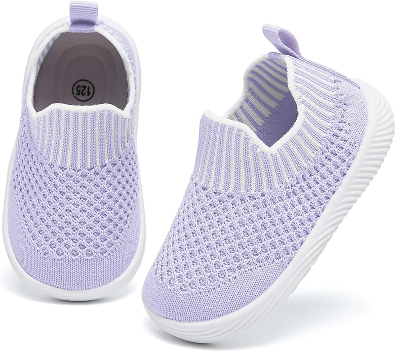 MORENDL Baby Toddler Walking Socks Non-Slip Breathable Unisex Casual Sneakers