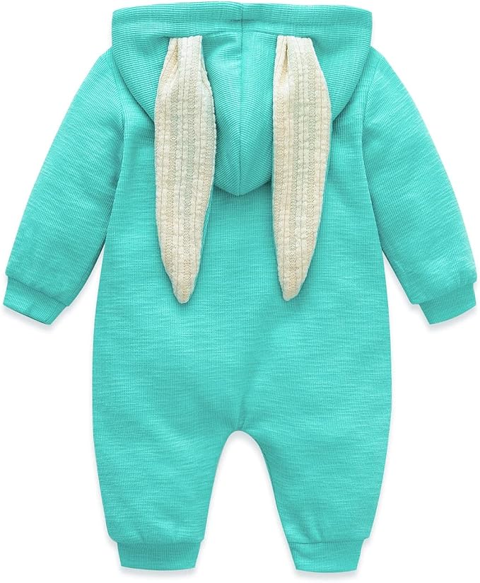 Simplee kids Baby Bunny Outfits Romper, Zipper Up - Image 2
