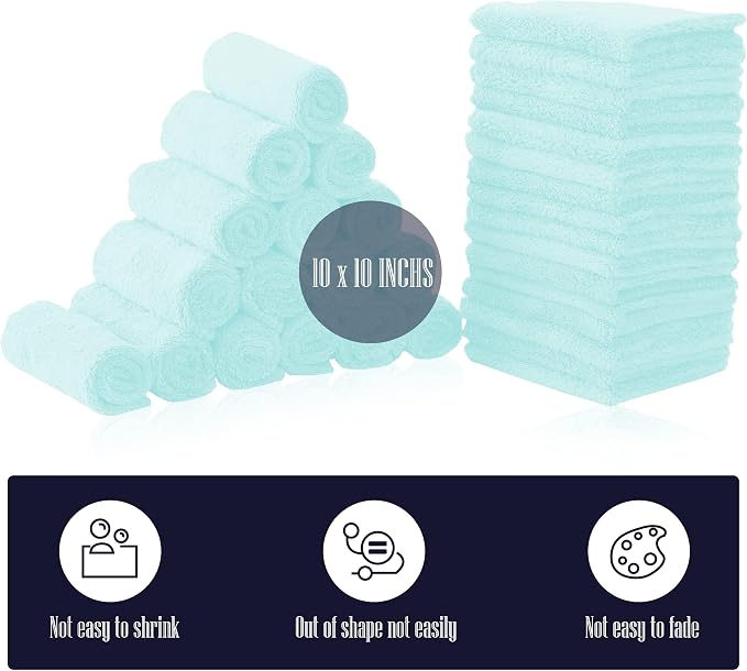 32 Pack Baby Washcloths - Image 2