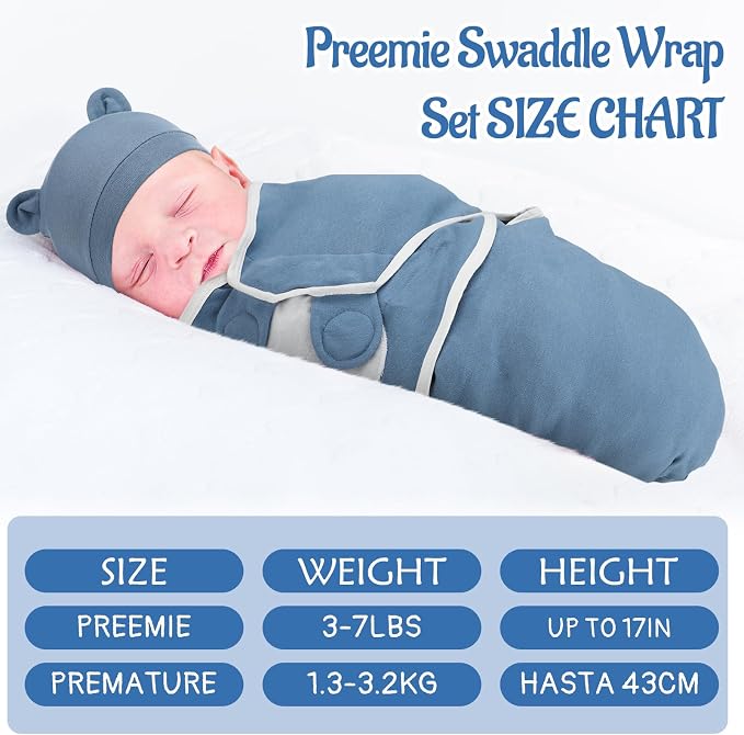 Buryeah 4 Pack Swaddle Blanket Wrap - Image 2