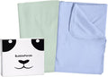 BubblePanda Rayon Made from Bamboo Newborn Swaddle Blankets 47"x47" 2-Packs | by Unknown