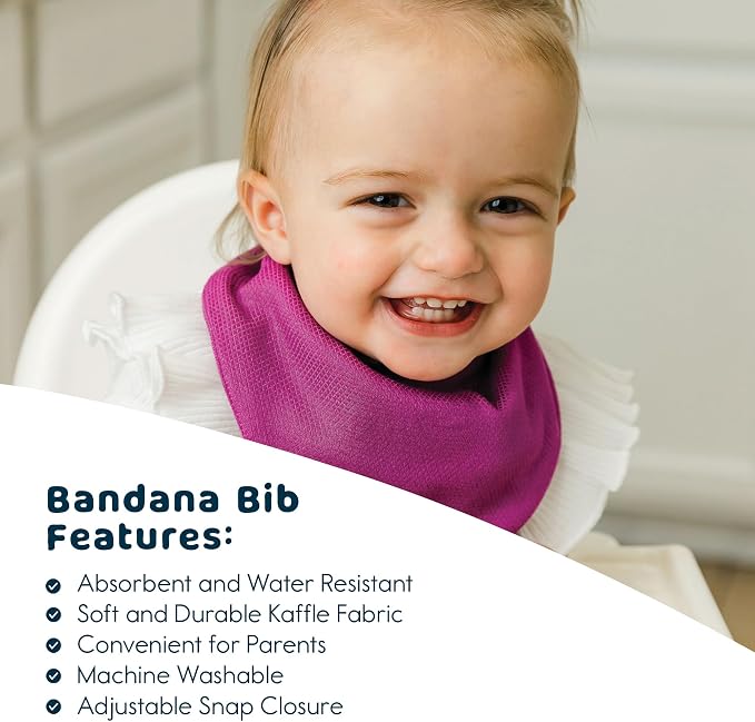 Tiny Twinkle Bandana Scarf Bibs - Image 6