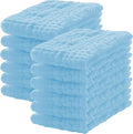 Lovely Care 12 Pack Muslin Burp Cloths 100% Cotton Muslin Cloths Large by Lovely+Care