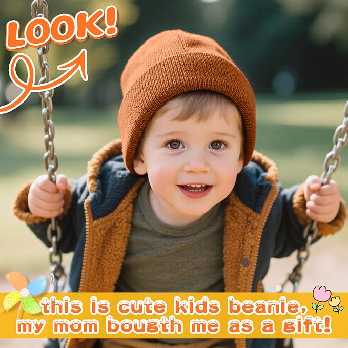 ZOORON Toddler Beanie Baby Beanies - Image 5