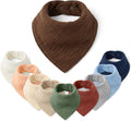 Mère & Moi Muslin Baby Bandana Bibs – 100% Cotton, Soft & Absorbent Drool & by M%C3%A8reMoi