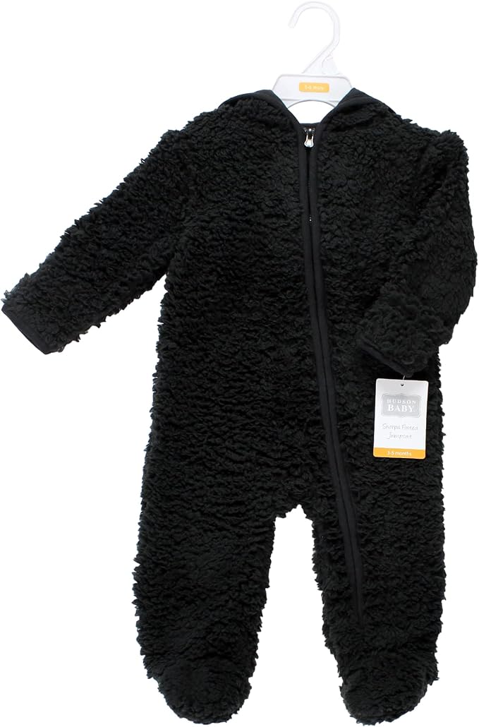 Hudson Baby Unisex Baby Fleece Sleep and Play - Image 2